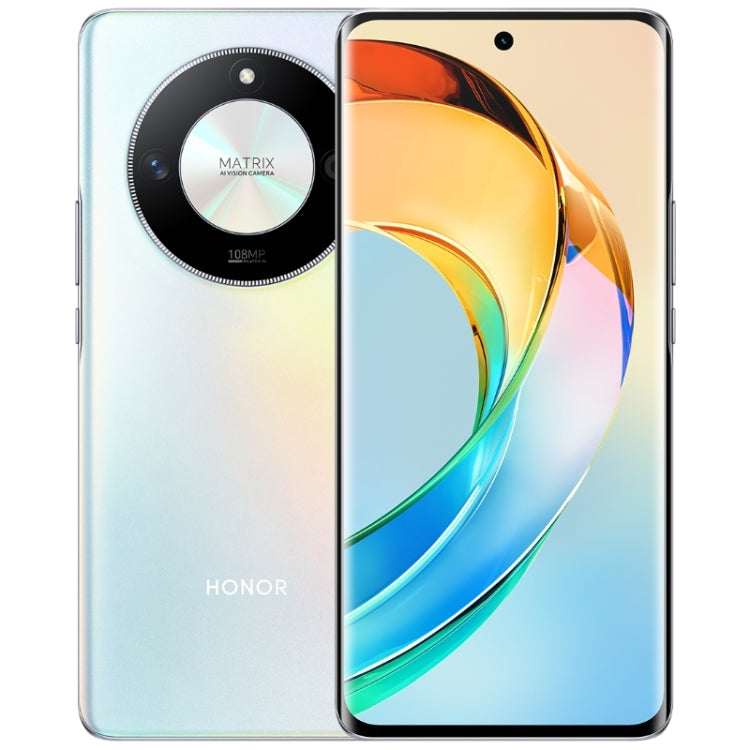 Honor X50 5G, 108MP Camera, 6.78 inch MagicOS 7.1.1 Snapdragon 6 Gen1 Octa Core up to 2.2GHz, Network: 5G, OTG, Not Support Google Play, Memory:12GB+256GB(Silver) - Honor by Huawei | Online Shopping South Africa | PMC Jewellery