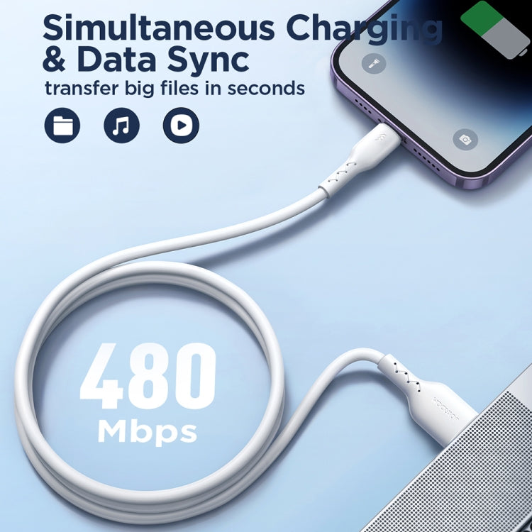 JOYROOM SA26-CL3 Flash Charge Series 30W USB-C / Type-C to 8 Pin Fast Charging Data Cable, Cable Length:1m(Black) - 2 in 1 Cable by JOYROOM | Online Shopping South Africa | PMC Jewellery