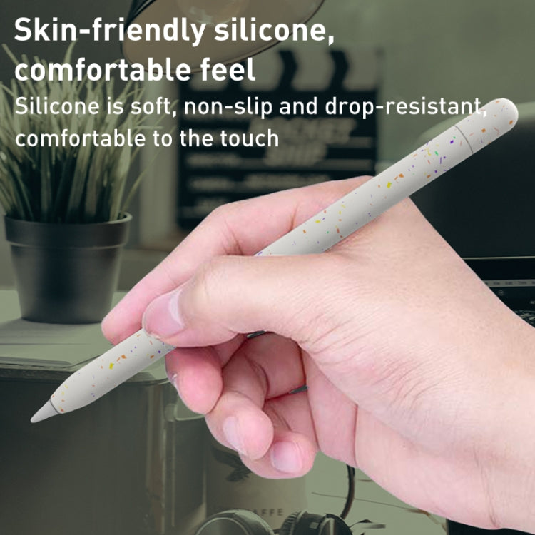 For Apple Pencil 1 LOVE MEI Luminous Silicone Protective Pen Case(Green) - Pencil Accessories by LOVE MEI | Online Shopping South Africa | PMC TechLife