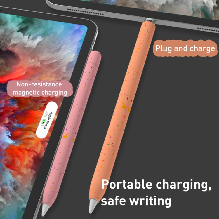 For Apple Pencil 1 LOVE MEI Luminous Silicone Protective Pen Case(Red) - Pencil Accessories by LOVE MEI | Online Shopping South Africa | PMC Jewellery