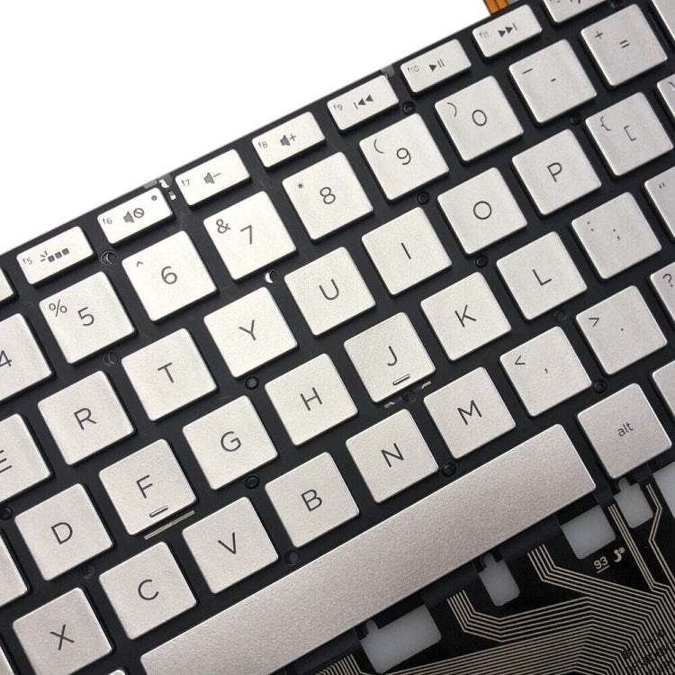 For HP 15-BS / 15-CC US Version Laptop Backlight Keyboard(Silver) - HP Spare Parts by PMC TechLife | Online Shopping South Africa | PMC TechLife