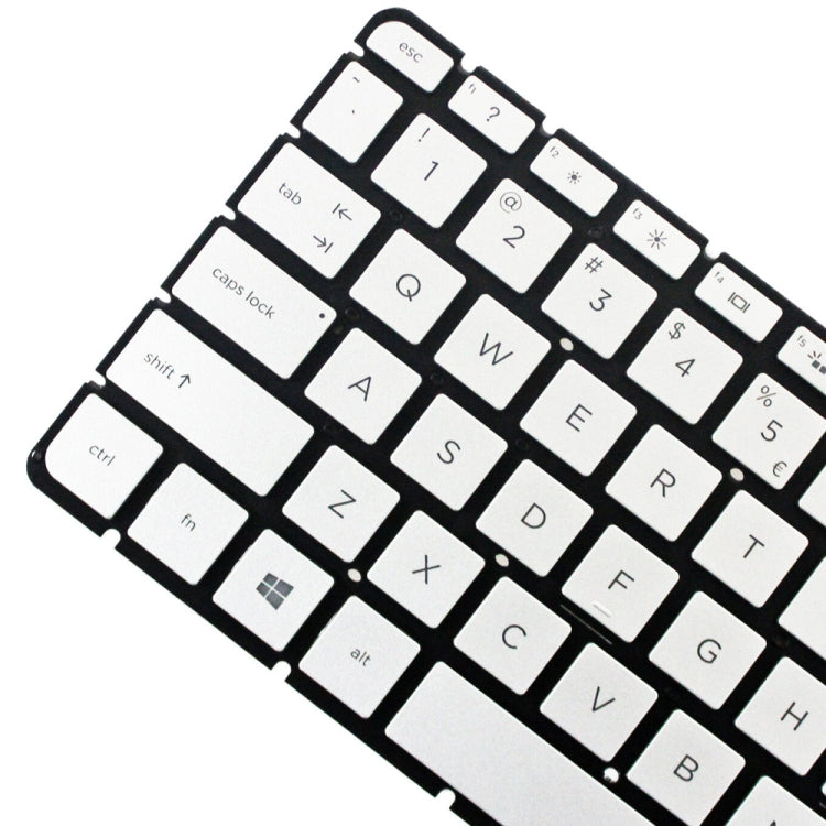 For HP 15-AB / 15-AK US Version Laptop Backlight Keyboard(Silver) - HP Spare Parts by PMC TechLife | Online Shopping South Africa | PMC TechLife
