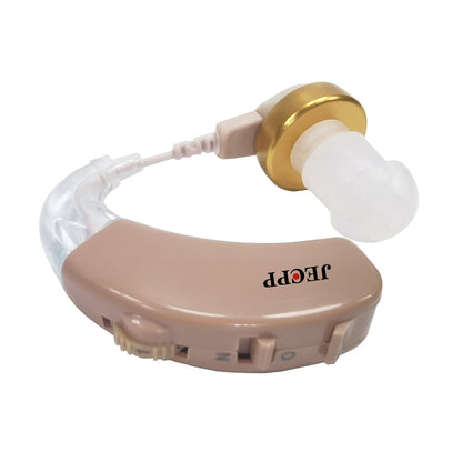 KAIXINWEI F-136 DC1.5V Earhook Hearing Aid Sound Amplifier(Khaki) - Hearing Aids by PMC Jewellery | Online Shopping South Africa | PMC Jewellery