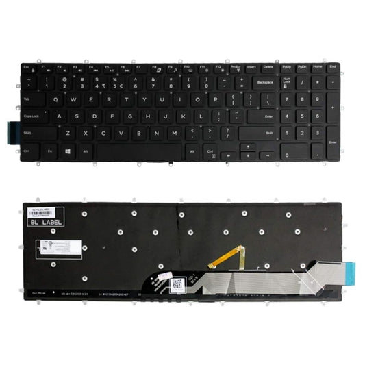 Backlight Laptop Keyboard For Dell G3 3579 3779 / G5 5587 / G7 7588(White Word) - Dell Spare Parts by PMC Jewellery | Online Shopping South Africa | PMC Jewellery