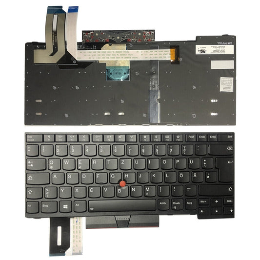 For Lenovo Thinkpad E480 E485 T480s L480 German Version Laptop Keyboard - Lenovo Spare Parts by PMC Jewellery | Online Shopping South Africa | PMC Jewellery