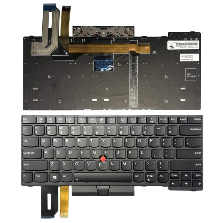 For Lenovo ThinkPad T14 Gen1 20S0 20S1 US Version Backlight Laptop Keyboard - Lenovo Spare Parts by PMC Jewellery | Online Shopping South Africa | PMC Jewellery