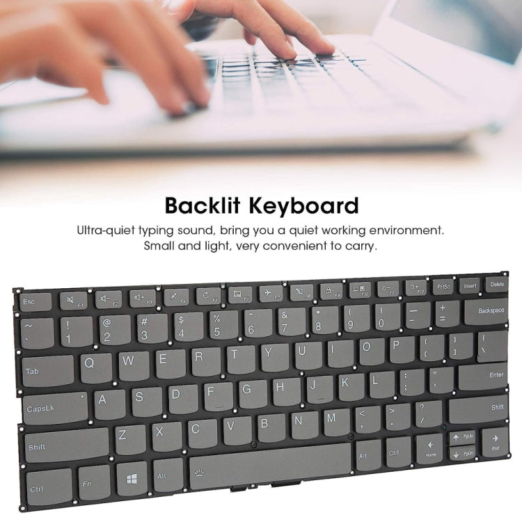 For Lenovo Yoga 730-13IKB / 730-13IWL US Version Backlight Laptop Keyboard - Lenovo Spare Parts by PMC Jewellery | Online Shopping South Africa | PMC Jewellery