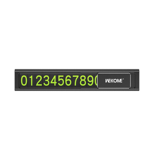 WK WT-SPO8 Metal Invisible Parking Phone Number Card - Parking Card by WK | Online Shopping South Africa | PMC Jewellery