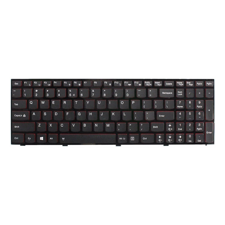 For Lenovo IBM Y500 / Y500N / Y510P / Y590 US Version Backlight Laptop Keyboard with Frame - Lenovo Spare Parts by PMC TechLife | Online Shopping South Africa | PMC TechLife