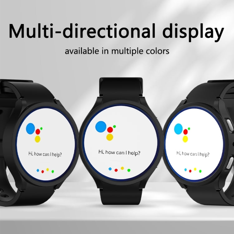 For Samsung Galaxy Watch 6 44mm Half-inclusive PC Watch Protective Case(Black) - Watch Cases by PMC TechLife | Online Shopping South Africa | PMC TechLife