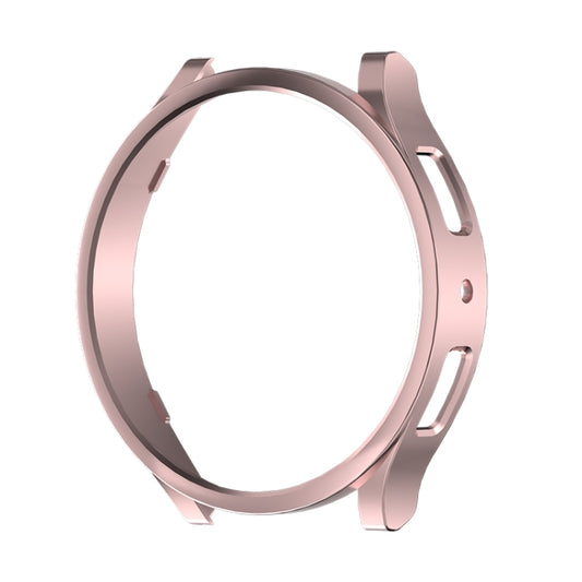 For Samsung Galaxy Watch 6 44mm Half-inclusive PC Watch Protective Case(Rose Gold) - Watch Cases by PMC Jewellery | Online Shopping South Africa | PMC Jewellery