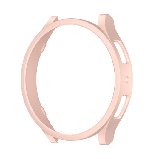 For Samsung Galaxy Watch 6 44mm Half-inclusive PC Watch Protective Case(Pink) - Watch Cases by PMC Jewellery | Online Shopping South Africa | PMC Jewellery