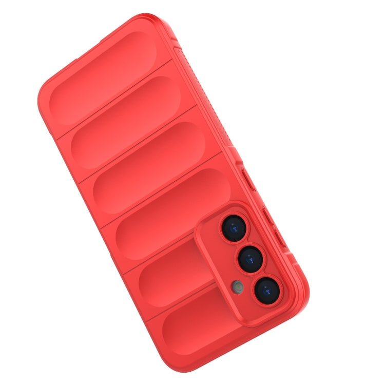 For Samsung Galaxy S23 FE 5G Magic Shield TPU + Flannel Phone Case(Red) - free shipping - PMC TechLife - Order now!