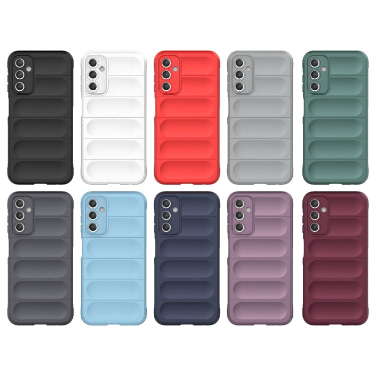 For Samsung Galaxy A25 5G Magic Shield TPU + Flannel Phone Case(Dark Green) - free shipping - PMC TechLife - Order now!