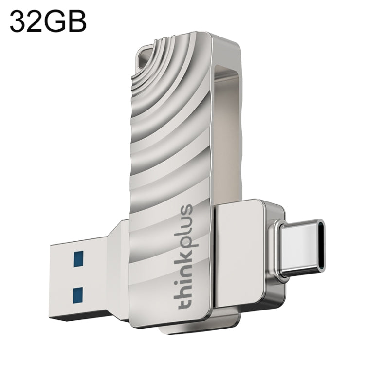 Lenovo Thinkplus MU232 USB 3.2 + USB-C / Type-C Dual Head Flash Drive, Memory:32GB - USB Flash Drives by Lenovo | Online Shopping South Africa | PMC Jewellery | Buy Now Pay Later Mobicred