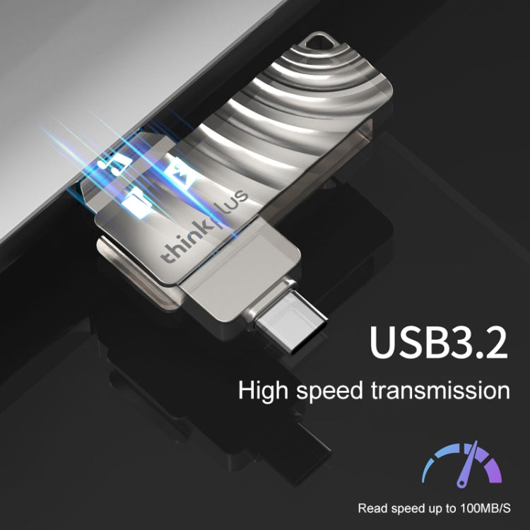 Lenovo Thinkplus MU232 USB 3.2 + USB-C / Type-C Dual Head Flash Drive, Memory:32GB - USB Flash Drives by Lenovo | Online Shopping South Africa | PMC Jewellery | Buy Now Pay Later Mobicred