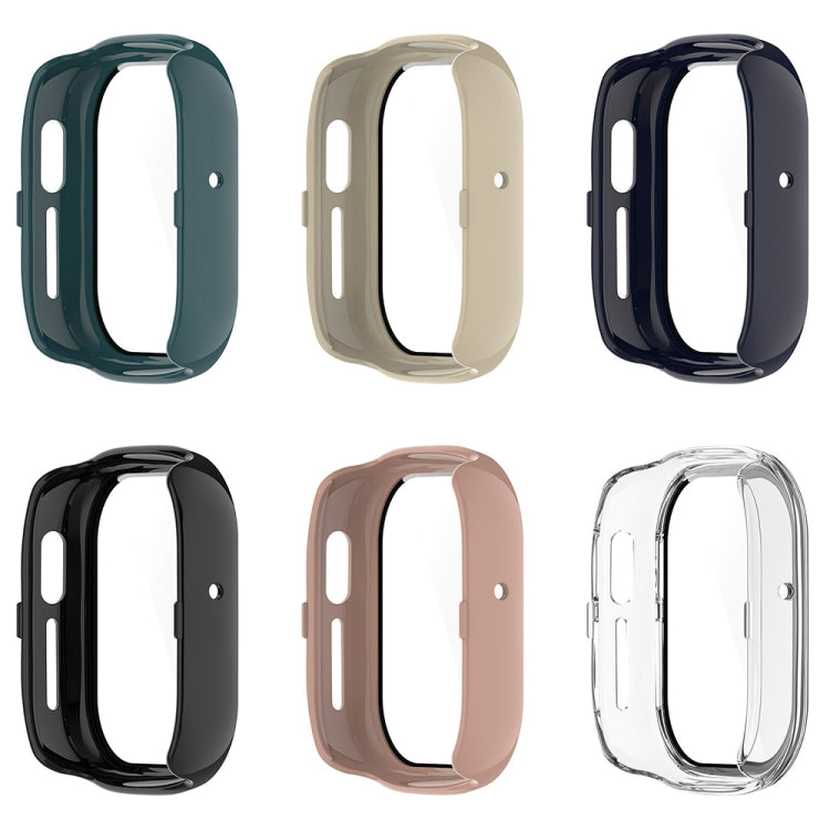 For Honor Watch 4 PC + 9H Tempered Glass Integrated Watch Case(Black) - Watch Cases by PMC TechLife | Online Shopping South Africa | PMC TechLife | Buy Now Pay Later Mobicred