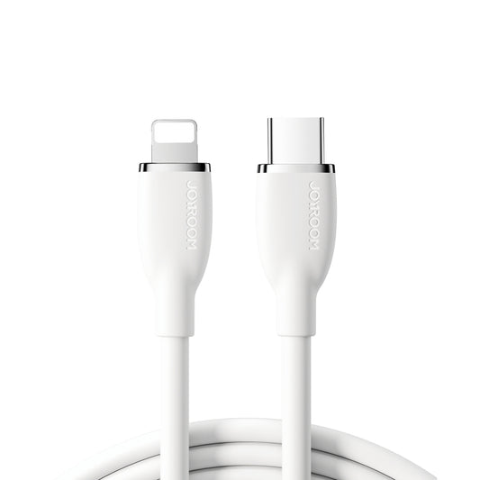 JOYROOM SA29-CL3 30W USB-C/Type-C to 8 Pin Liquid Silicone Fast Charging Data Cable, Length: 1.2m(White) - 2 in 1 Cable by JOYROOM | Online Shopping South Africa | PMC Jewellery