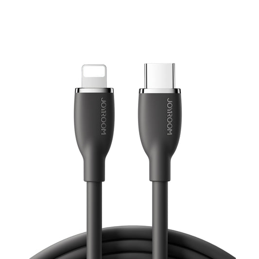 JOYRO0M SA29-CL3 30W USB-C/Type-C to 8 Pin Liquid Silicone Fast Charging Data Cable, Length: 2m(Black) - 2 in 1 Cable by JOYROOM | Online Shopping South Africa | PMC Jewellery
