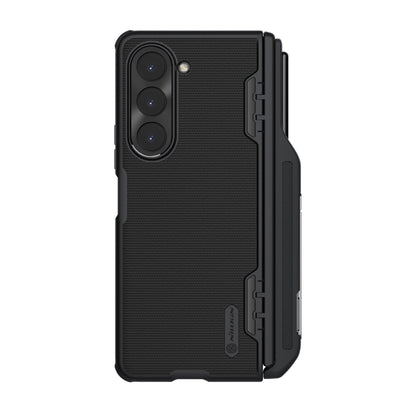 For Samsung Galaxy Z Fold5 NILLKIN Frosted Fold PC + TPU Phone Case with Pen Slot(Black) - Galaxy Z Fold5 Cases by NILLKIN | Online Shopping South Africa | PMC Jewellery