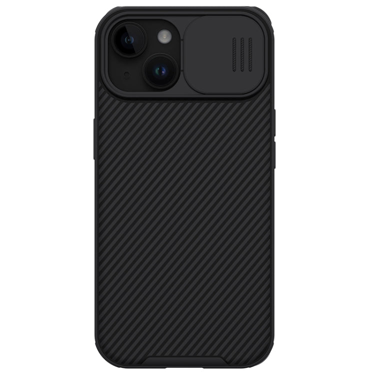 For iPhone 15 NILLKIN CamShield Pro PC Phone Case(Black) - iPhone 15 Cases by NILLKIN | Online Shopping South Africa | PMC TechLife | Buy Now Pay Later Mobicred