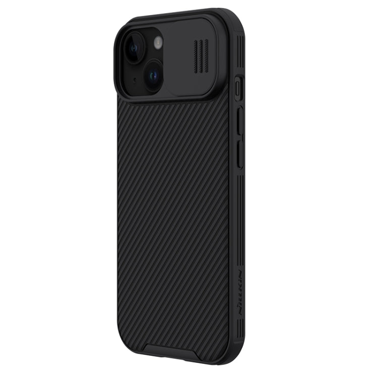 For iPhone 15 NILLKIN CamShield Pro PC Phone Case(Black) - iPhone 15 Cases by NILLKIN | Online Shopping South Africa | PMC TechLife | Buy Now Pay Later Mobicred