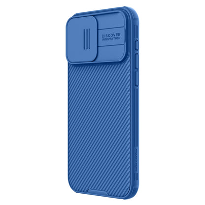 For iPhone 15 Pro Max NILLKIN CamShield Pro PC Phone Case(Blue) - iPhone 15 Pro Max Cases by NILLKIN | Online Shopping South Africa | PMC Jewellery