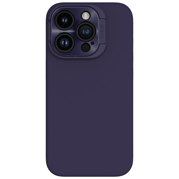 For iPhone 15 Pro NILLKIN Lens Wing Magsafe Magnetic Phone Case(Purple) - iPhone 15 Pro Cases by NILLKIN | Online Shopping South Africa | PMC Jewellery | Buy Now Pay Later Mobicred