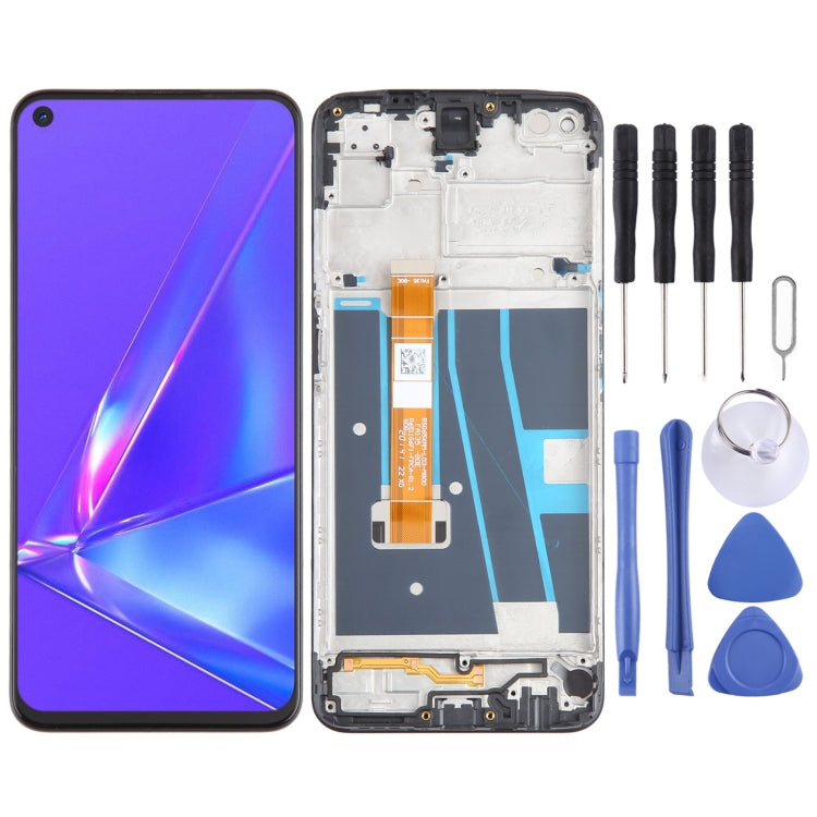 For OPPO A72 4G OEM LCD Screen Digitizer Full Assembly with Frame - LCD Screen by PMC Jewellery | Online Shopping South Africa | PMC Jewellery