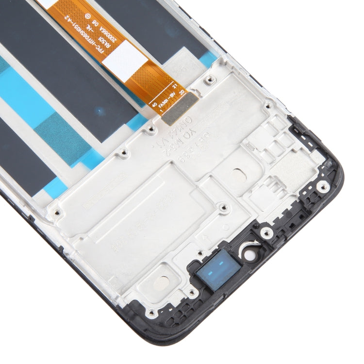 For OPPO A15s OEM LCD Screen Digitizer Full Assembly with Frame - LCD Screen by PMC TechLife | Online Shopping South Africa | PMC TechLife