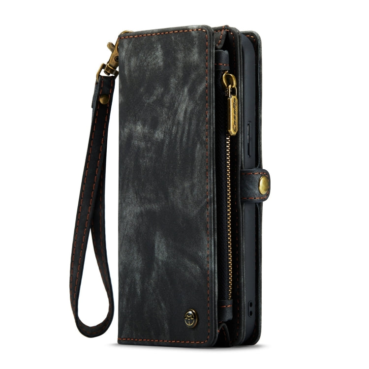 For iPhone 15 Pro CaseMe 008 Detachable Multifunctional Leather Phone Case(Black) - iPhone 15 Pro Cases by CaseMe | Online Shopping South Africa | PMC TechLife | Buy Now Pay Later Mobicred