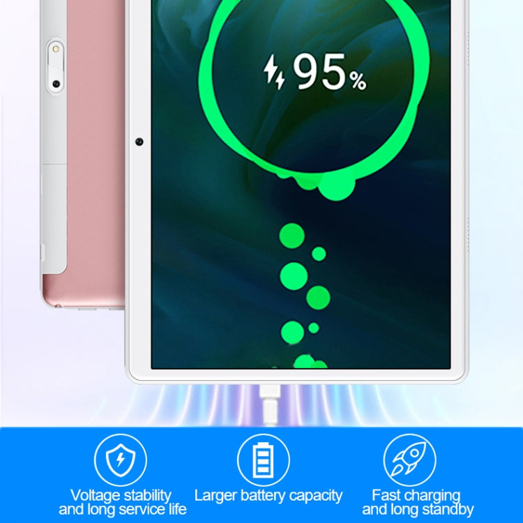 BDF S10 3G Phone Call Tablet PC 10.1 inch, 2GB+32GB, Android 9.0 MTK6735 Octa Core, Support Dual SIM, EU Plug(Blue) - BDF by BDF | Online Shopping South Africa | PMC Jewellery