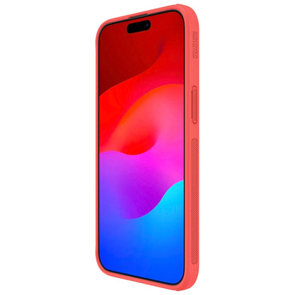 For iPhone 15 Pro Max NILLKIN Frosted Shield Pro PC + TPU Phone Case(Red) - iPhone 15 Pro Max Cases by NILLKIN | Online Shopping South Africa | PMC Jewellery | Buy Now Pay Later Mobicred