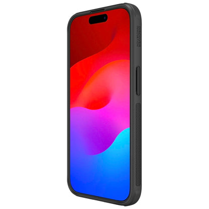 For iPhone 15 Pro NILLKIN Frosted Shield Pro PC + TPU Phone Case(Black) - iPhone 15 Pro Cases by NILLKIN | Online Shopping South Africa | PMC Jewellery