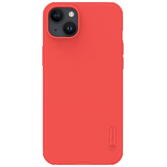 For iPhone 15 Plus NILLKIN Frosted Shield Pro PC + TPU Phone Case(Red) - iPhone 15 Plus Cases by NILLKIN | Online Shopping South Africa | PMC Jewellery | Buy Now Pay Later Mobicred