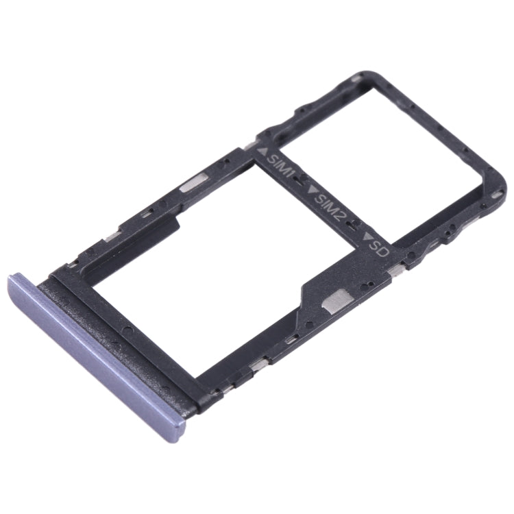 For TCL 40 XE Original SIM + Micro SD Card Tray(Purple) - For TCL by PMC TechLife | Online Shopping South Africa | PMC TechLife