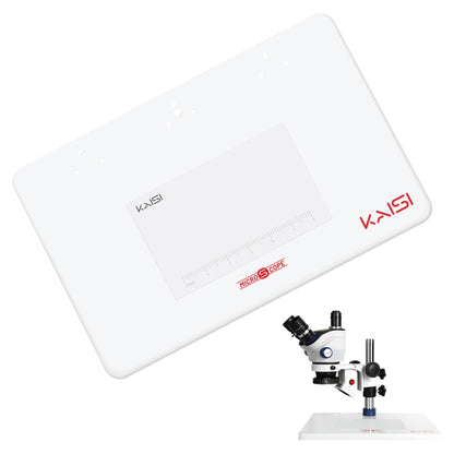 Kaisi TX-350E Ver1.2 7X-50X Microscope Zoom Stereo Microscope with Big Base - Microscope Magnifier Series by Kaisi | Online Shopping South Africa | PMC Jewellery