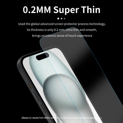 For iPhone 15 Pro Max NILLKIN H+Pro 0.2mm 9H Explosion-proof Tempered Glass Film - iPhone 15 Pro Max Tempered Glass by NILLKIN | Online Shopping South Africa | PMC Jewellery | Buy Now Pay Later Mobicred