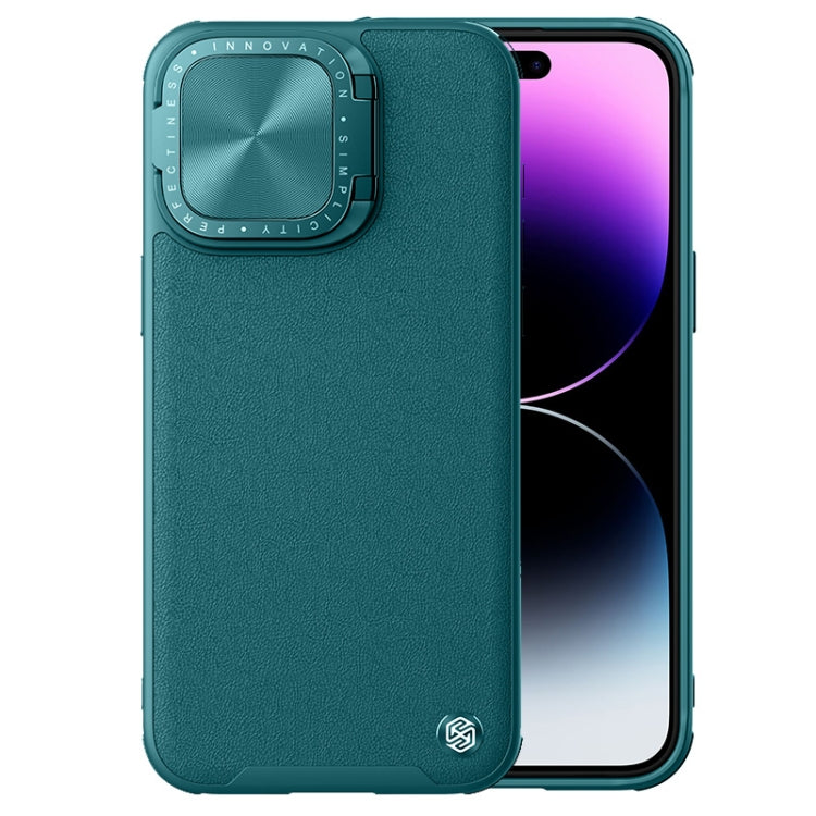 For iPhone 15 Pro Max NILLKIN CamShield Prop Series SagSafe PC + TPU Magnetic Phone Case(Green) - iPhone 15 Pro Max Cases by NILLKIN | Online Shopping South Africa | PMC Jewellery