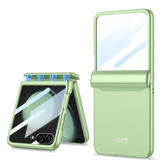 For Samsung Galaxy Z Flip5 GKK Integrated Full Coverage Folding Phone Case(Matcha Green) - Galaxy Z Flip5 Cases by GKK | Online Shopping South Africa | PMC Jewellery | Buy Now Pay Later Mobicred