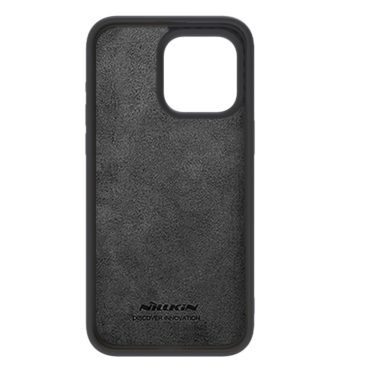 For iPhone 15 Pro Max NILLKIN CamShield MagSafe Liquid Silicone Phone Case(Black) - iPhone 15 Pro Max Cases by NILLKIN | Online Shopping South Africa | PMC Jewellery