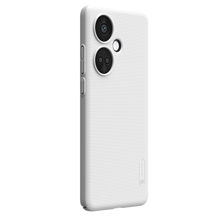 For OnePlus Nord CE3 5G NILLKIN Frosted PC Phone Case(White) - OnePlus Cases by NILLKIN | Online Shopping South Africa | PMC Jewellery | Buy Now Pay Later Mobicred