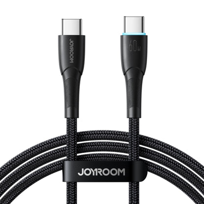 JOYROOM SA32-CC3 Starry Series 60W USB-C / Type-C to USB-C / Type-C Fast Charging Data Cable, Length:1m(Black) - USB-C & Type-C Cable by JOYROOM | Online Shopping South Africa | PMC Jewellery