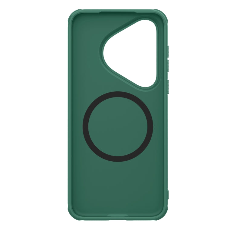 For Huawei P70 NILLKIN Frosted Shield Pro Magnetic Magsafe Phone Case(Green) - Huawei Cases by NILLKIN | Online Shopping South Africa | PMC Jewellery