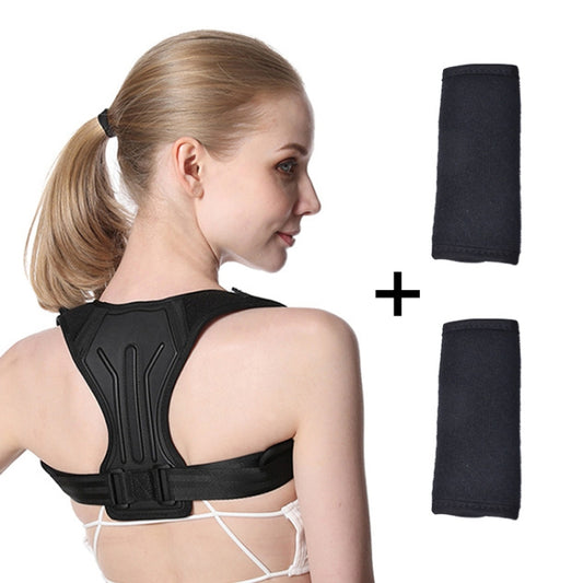 Anti-kyphosis Correction Belt Invisible Artifact For Sitting Posture, Style: Correction Belt + Shoulder Strap, Size:M - Corrector by PMC Jewellery | Online Shopping South Africa | PMC Jewellery