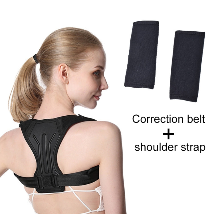 Anti-kyphosis Correction Belt Invisible Artifact For Sitting Posture, Style: Correction Belt + Shoulder Strap, Size:M - Corrector by PMC Jewellery | Online Shopping South Africa | PMC Jewellery