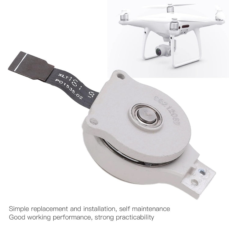 Drone Gimbal Motor P-axis Motor For DJI Phantom 4 Pro - For DJI Phantom Series by PMC TechLife | Online Shopping South Africa | PMC TechLife