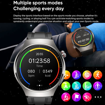 MT200 1.43 inch AMOLED IP67 Smart Call Watch, Support ECG/Body Temperature/Blood Glucose Monitoring(Blue) - Smart Watches by PMC Jewellery | Online Shopping South Africa | PMC Jewellery