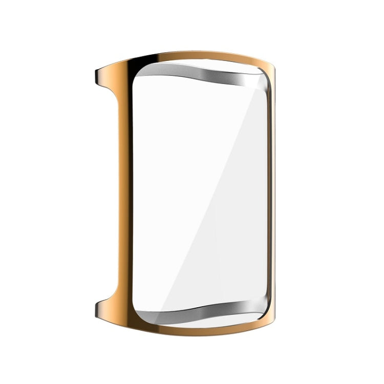 For Fitbit Charge 6 / 5 Full Coverage TPU Electroplated Watch Protective Case(Rose Gold) - Watch Cases by PMC TechLife | Online Shopping South Africa | PMC TechLife