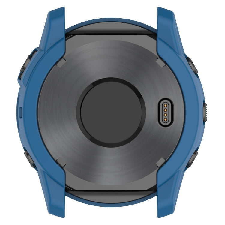 Compatible with Garmin Tactix 7 Amoled Armor Hollow TPU Watch Protective Case(Dark Blue) - free shipping - PMC TechLife - Order now!